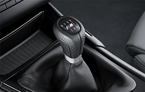 BMW Genuine M Gear Shift/Stick Knob+Gaiter Leather Black