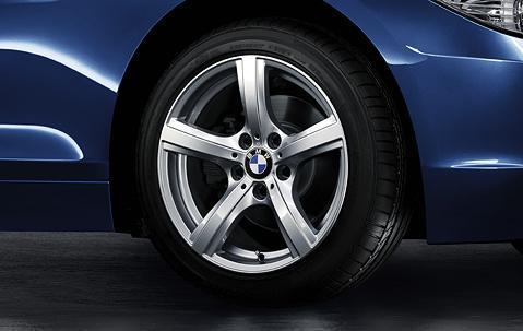 1x BMW Genuine Alloy Wheel 17" Star-Spoke 290 Rim
