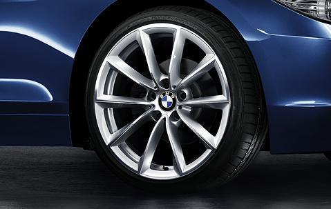 1x BMW Genuine Alloy Wheel 19" V-Spoke 296 Rear Rim