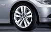 1x BMW Genuine Alloy Wheel 17" Double-Spoke 161 Rear