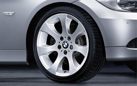 1x BMW Genuine Alloy Wheel 18" Ellipsoid Spoke 162 Rear