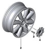 MINI Silver Hub Cap For 18" Inch Turbo Fan R126 Alloy Wheels