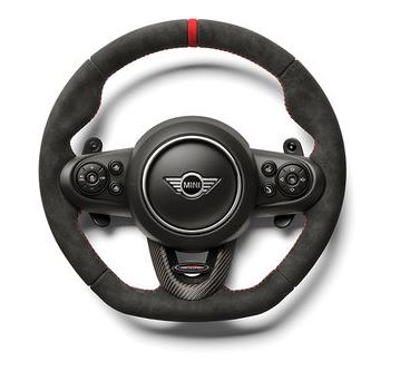 MINI JCW Carbon/Alcantara Steering Wheel (Manual)