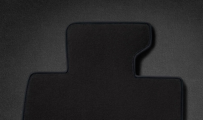 MINI Genuine Velour Floor Mats Set/Kit Carbon Black F55