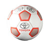 Genuine OEM Toyota Red & White Branded Size 5 Football (supplied deflated)
