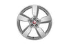 Jaguar Alloy Wheel 19" Style 5049, 5 spoke, Silver Sparkle