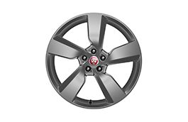 Jaguar Alloy Wheel 19" Style 5049, 5 spoke, Satin Dark Grey