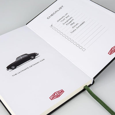 Jaguar Heritage Dynamic Graphic Note Book - A5