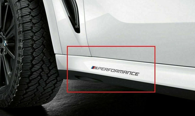 M Performance Decals for side sills
